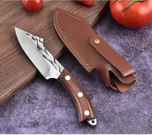 Boning & Butcher Knife Forged Stainless Steel Meat Chopping Chef Slicing Cutter Knivve