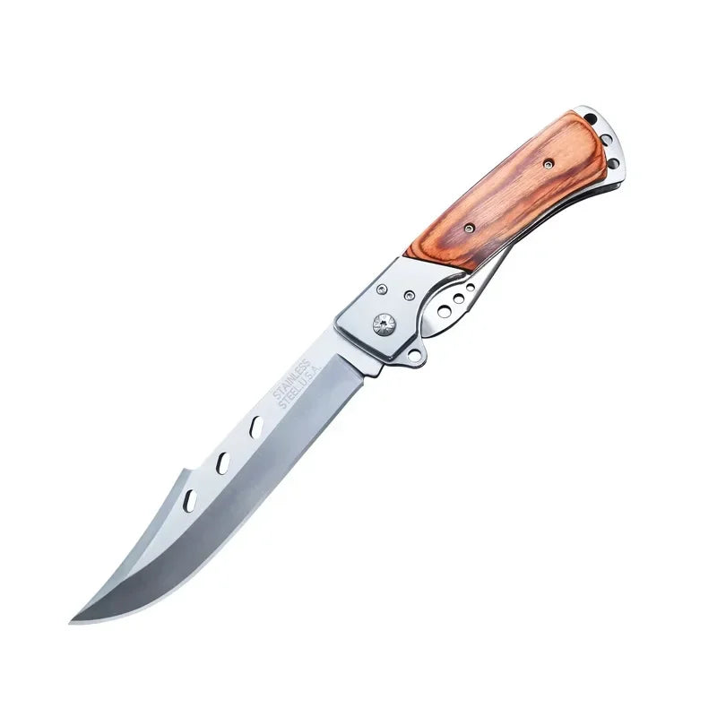 Folding Tactical Knife for Men, Outdoor Steel Multitool for Hunting & Fishing Knivve