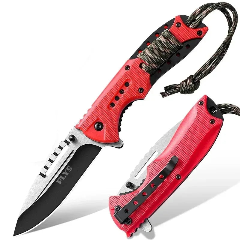 Anti-Detachment Rope Folding Knife: EDC & Outdoor Camping Tool Knivve