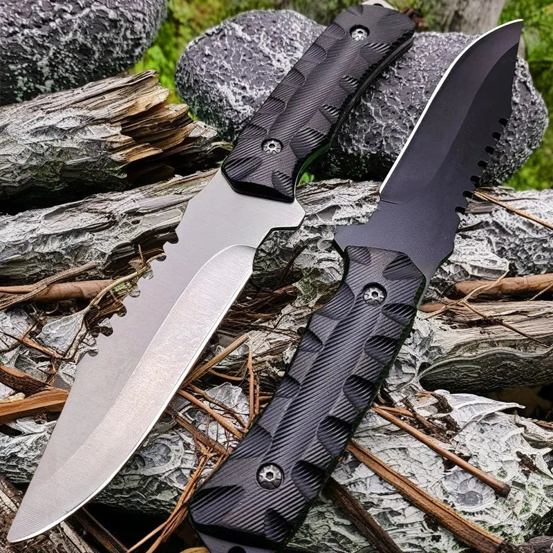 Camping, adventure, fruit, mountaineering, and hunting knife. Knivve