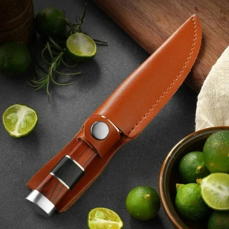 Household Fruit Knife, EDC, Ideal for Camping, BBQ, and Steak Knivve