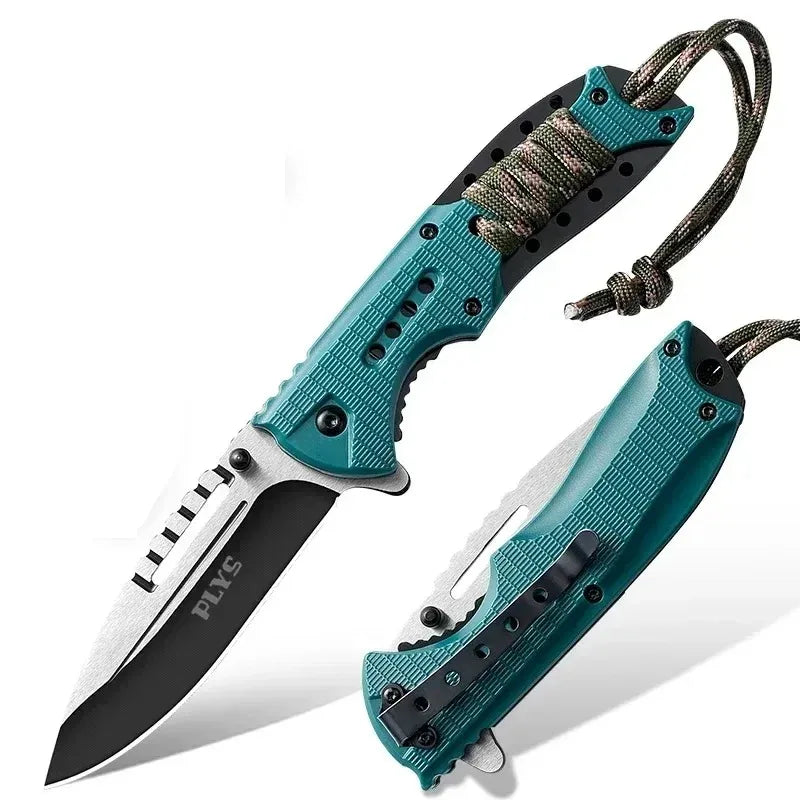 Anti-Detachment Rope Folding Knife: EDC & Outdoor Camping Tool Knivve