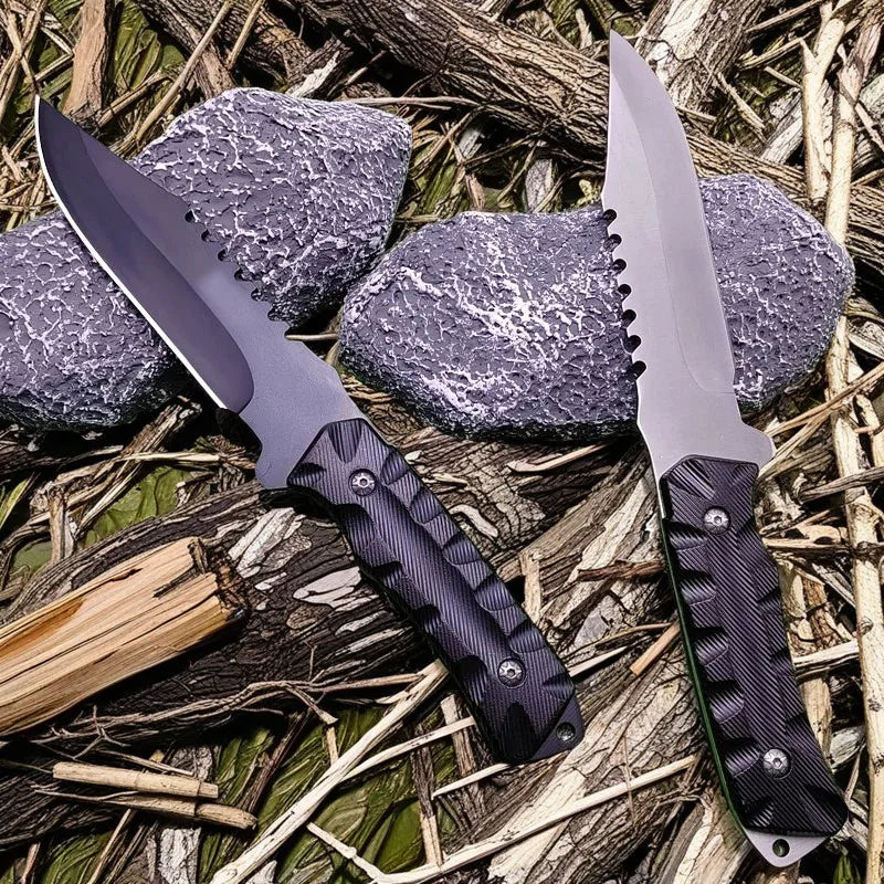 Camping, adventure, fruit, mountaineering, and hunting knife. Knivve