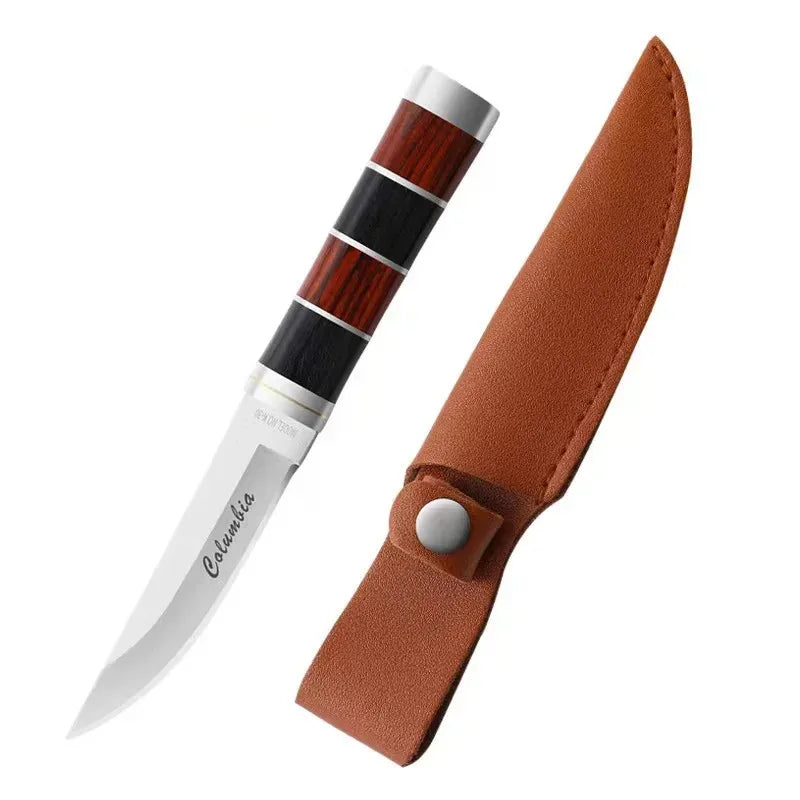 Household Fruit Knife, EDC, Ideal for Camping, BBQ, and Steak Knivve