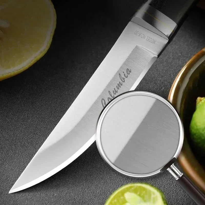 Household Fruit Knife, EDC, Ideal for Camping, BBQ, and Steak Knivve