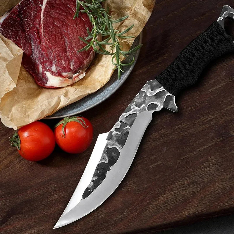 Stainless Steel Butcher Knife – Chef, Boning, Cleaver, Meat, Vegetable, Fish Slicer. Knivve