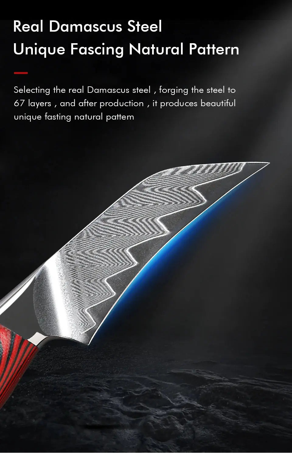 Paring Knife – 67-Layer Damascus Steel | Professional Chef Utility Knife Knivve